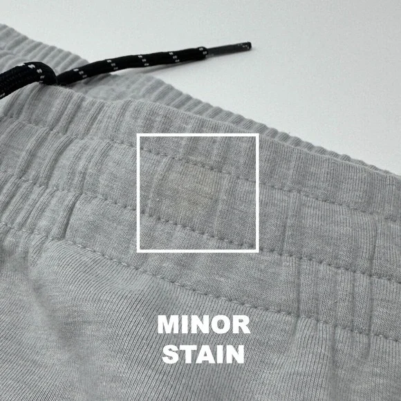 Old Navy Dynamic Fleece Shorts Men Stretch Light Gray Elastic Waist Men Small - Picture 3 of 11